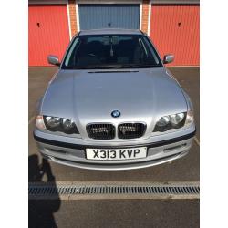 BMW 316i SE SALOON SILVER 2001 - 135000 miles - SPARES OR REPAIR