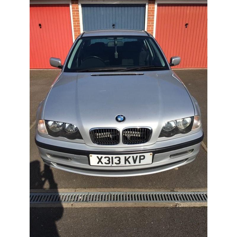 BMW 316i SE SALOON SILVER 2001 - 135000 miles - SPARES OR REPAIR