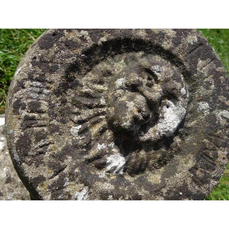 stone sun dial garden ornament