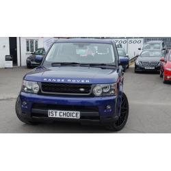 2010 LAND ROVER RANGE ROVER SPORT TDV6 SE STUNNING BALI BLUE WITH CREAM LEATHER