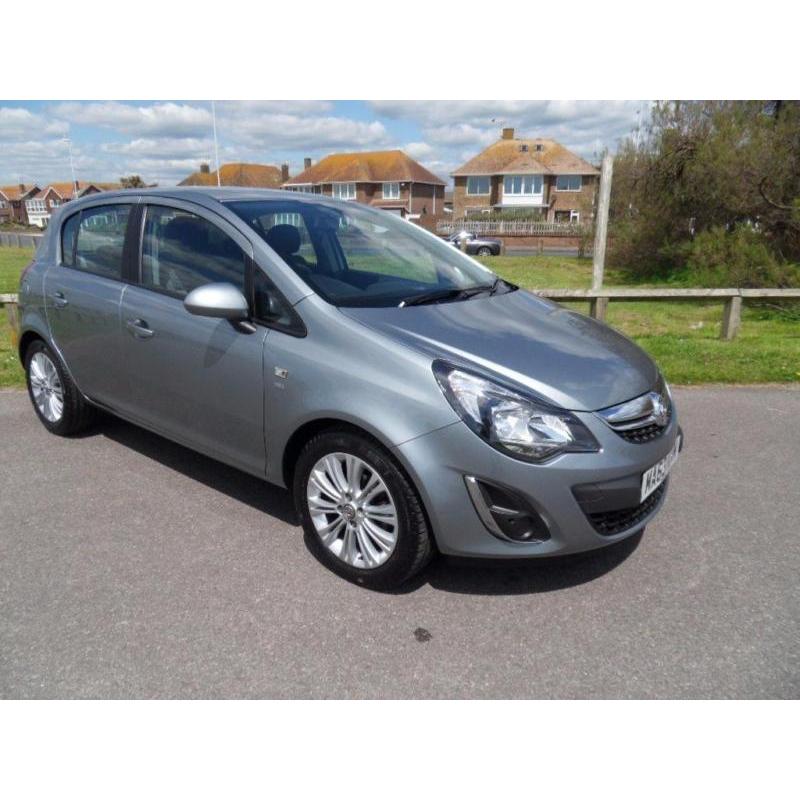 2013 63 VAUXHALL CORSA 1.4 SE 5 DR AUTOMATIC GREY