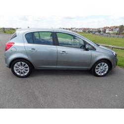 2013 63 VAUXHALL CORSA 1.4 SE 5 DR AUTOMATIC GREY