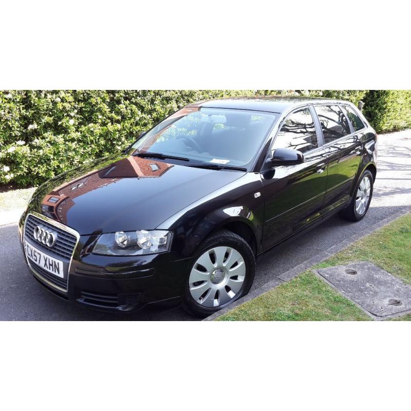 2007 AUDI A3 1.6 PETROL 5 DOOR SPECIAL EDITION,LOW MILEAGE,MINT COND.