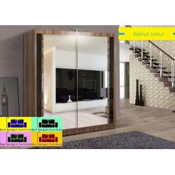 ***30 DAYS MONEY BACK WARRANTY CHICAGO 180 CM SLIDING WARDROBE AVAILABLE IN ALL COLORS, AND SIZES