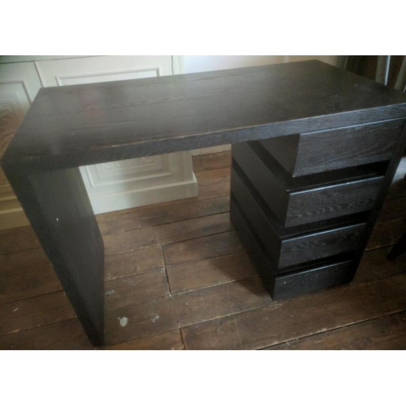 Stained Oak Desk