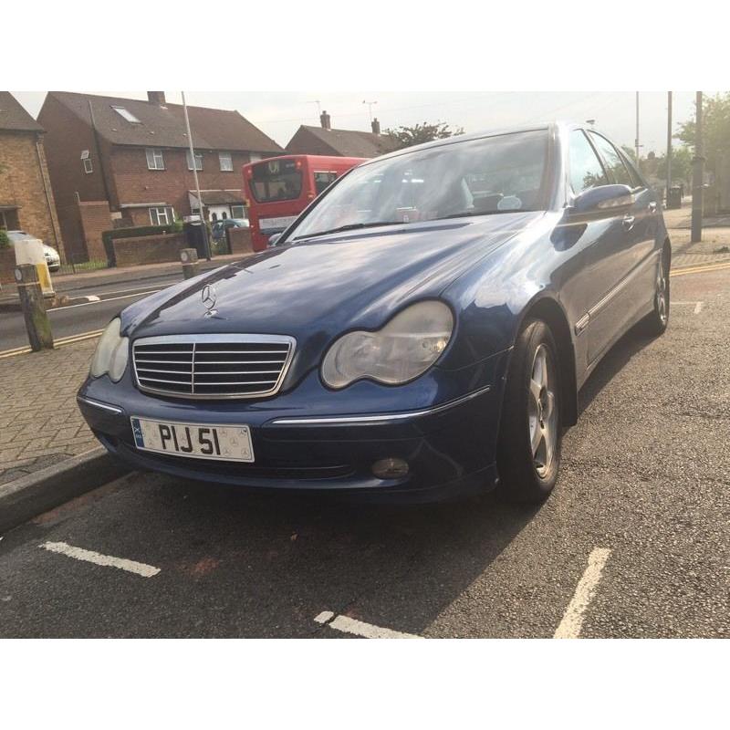 PRIVATE NUMBER PLATE MERCEDES C270 CDI