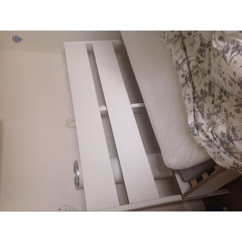 Ikea double bed frame for sale