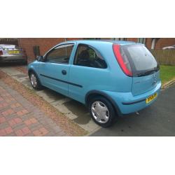 vauxhall corsa reg 06 MOT april 2017 VERY LOW MILES.