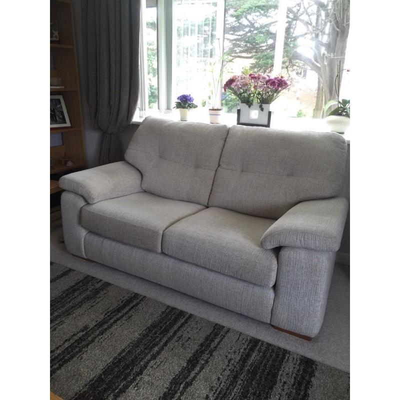 Sofa suite DFS electric recliner armchair