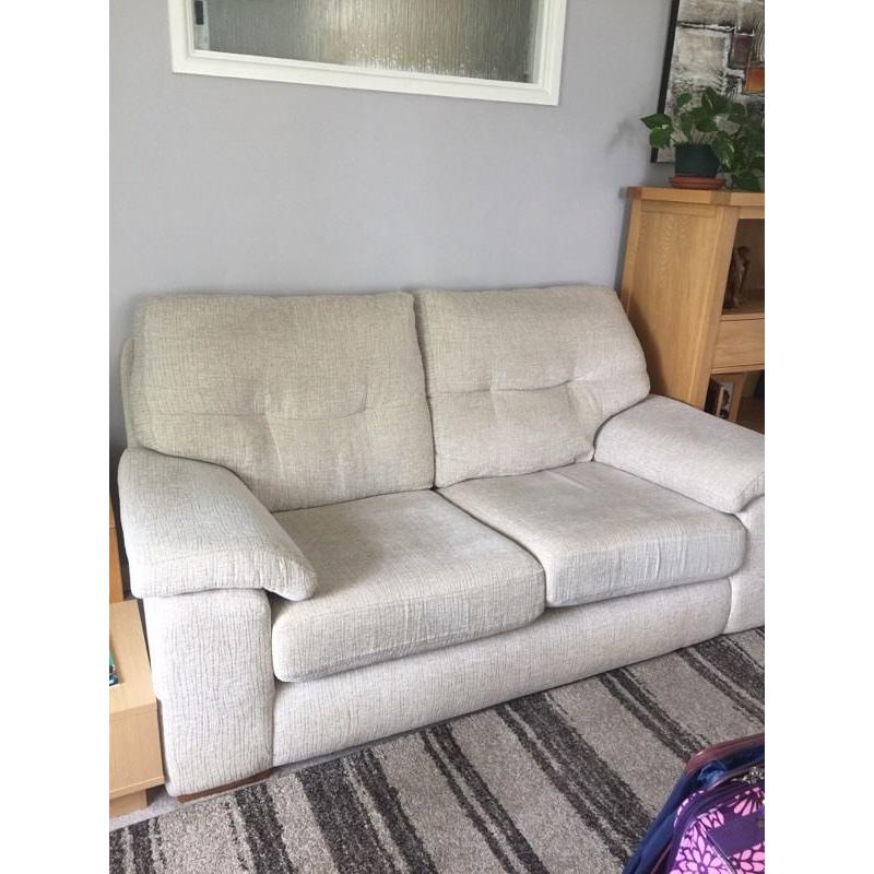 Sofa suite DFS electric recliner armchair