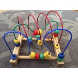 2 Colourful wooden toys