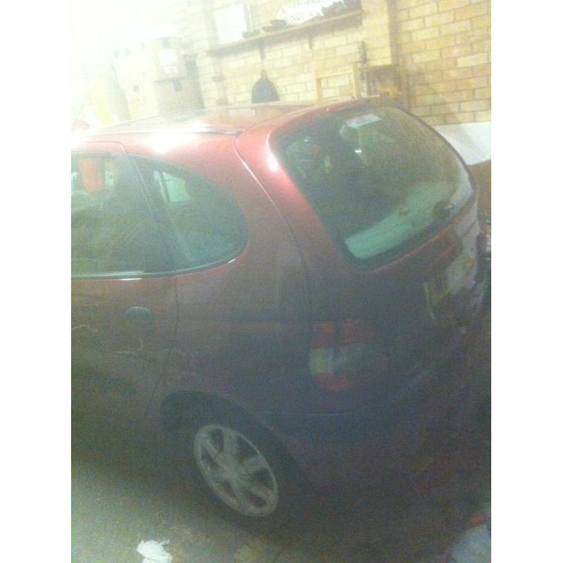 Renault scenic spares or repair