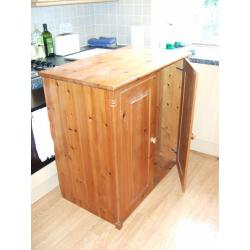 Chest of drawers and cupboard, wardrobe