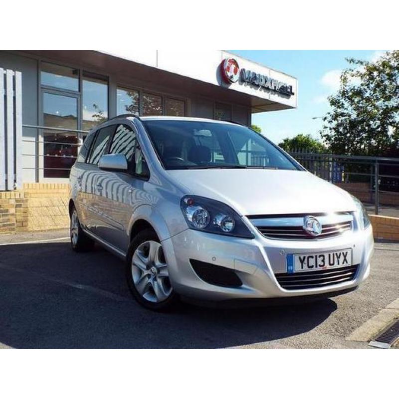 2013 Vauxhall Zafira 1.7 CDTi ecoFLEX Exclusiv Nav [110] 5 door Diesel People Ca