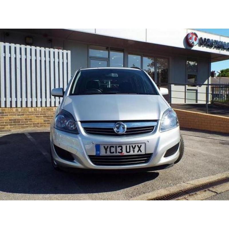 2013 Vauxhall Zafira 1.7 CDTi ecoFLEX Exclusiv Nav [110] 5 door Diesel People Ca