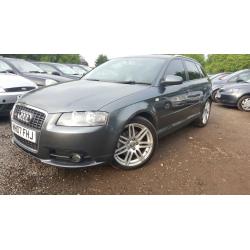 Audi A3 2.0 TDI S Line Sportback Quattro 5dr, TOP SPEC, FULL SERVICE HISTORY, 6 SPEED GEARBOX, 2 KEY