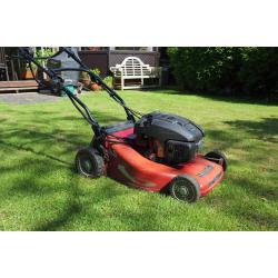 PetroLawnmower Mountfield M63PD self propelled 53cm cut. Alloy Deck Mulch or grass collect