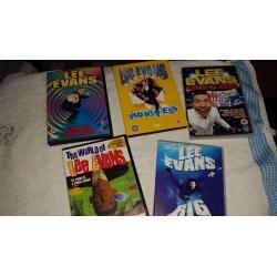 5 Lee Evan's DVDs