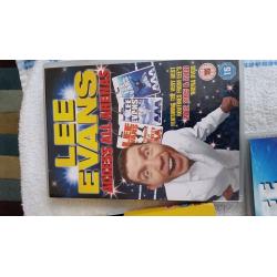 5 Lee Evan's DVDs