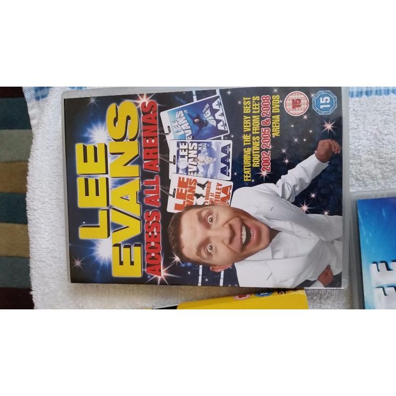 5 Lee Evan's DVDs