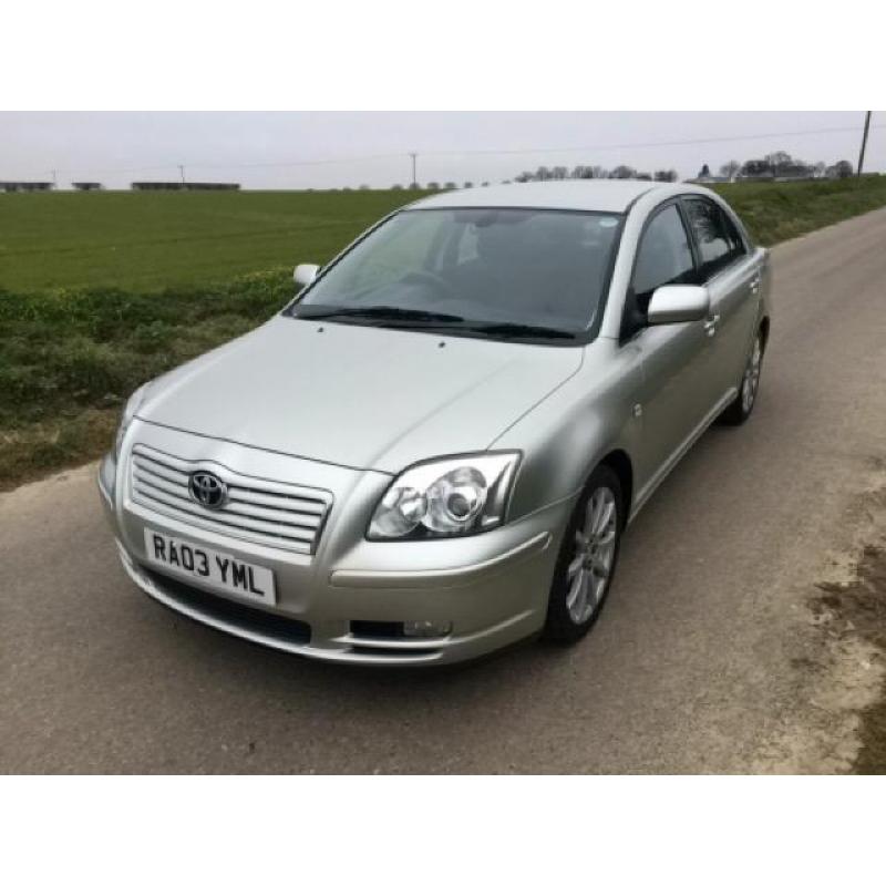 2003 03 TOYOTA AVENSIS 1.8 T4 VVT-I 5D AUTO 127 BHP