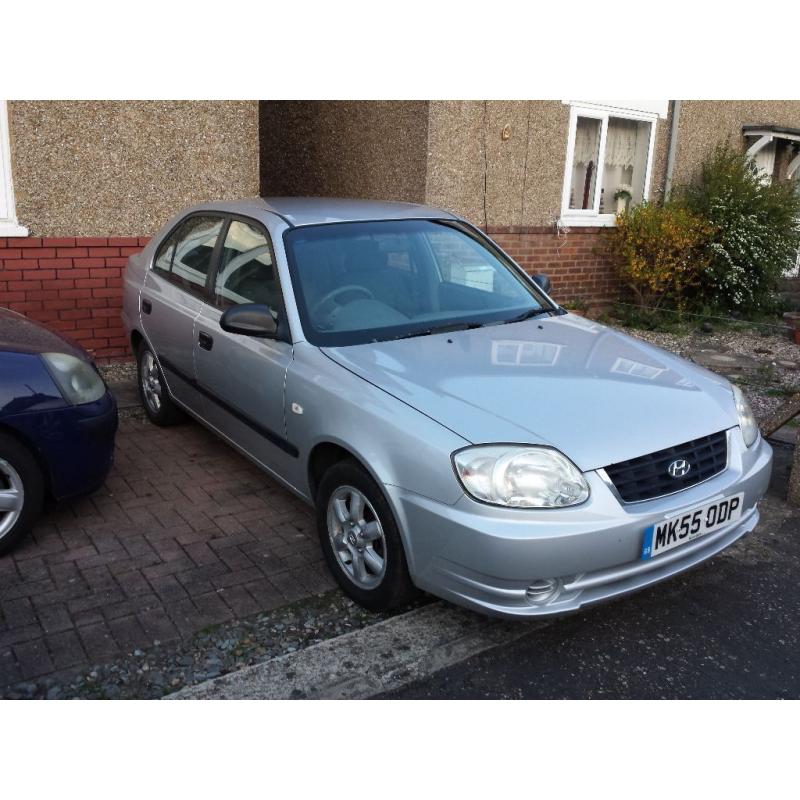 2005 HYUNDAI ACCENTA 1.5 GSi TDI Diesel.One owner.Runs Perfectly