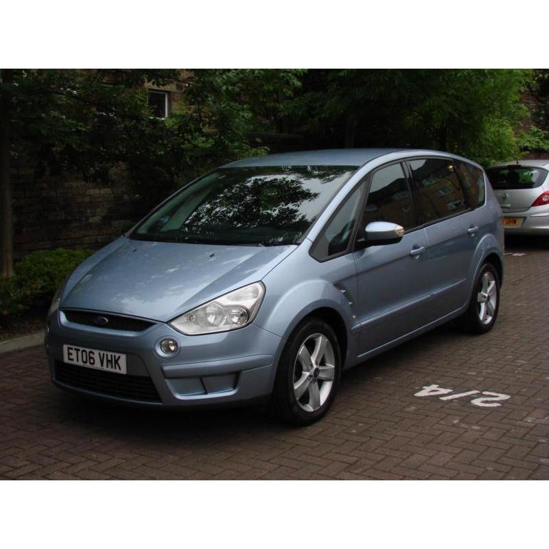 EXCELLENT DIESEL 7 SEATER!! 2006 FORD S-MAX 1.8 TDCi ZETEC 5dr (6 speed),