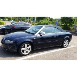 2004 (04) AUDI A4 T SPORT, 2 Door Convertible