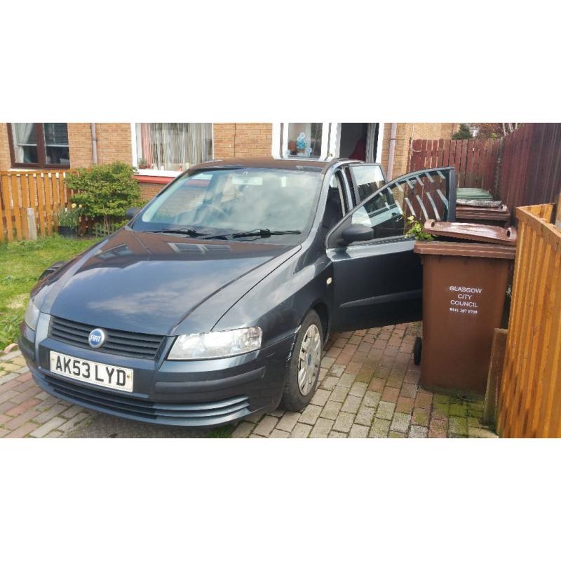 GOOD CONDITION FIAT STILO - LOW MILEAGE