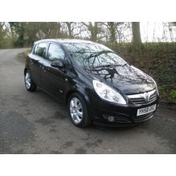 VAUXHALL CORSA DESIGN CDTI, Black, Manual, Diesel, 2008