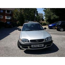 2000 TOYOTA COROLLA VVTI S AUTO