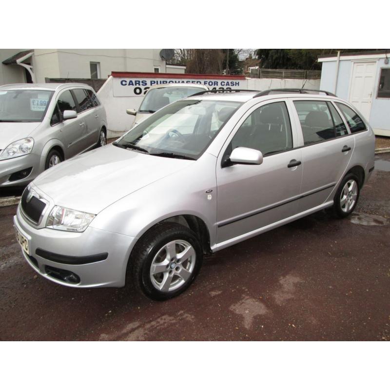 SKODA FABIA ESTATE 1.9 TDI PD Elegance [AC] Estate (diamond silver) 2006