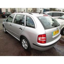 SKODA FABIA ESTATE 1.9 TDI PD Elegance [AC] Estate (diamond silver) 2006