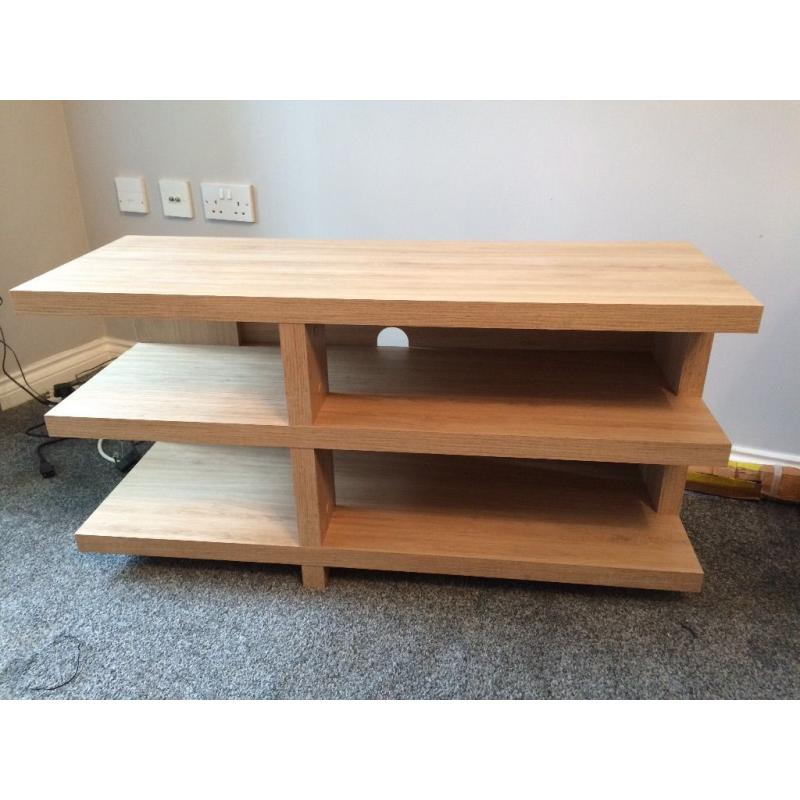 Oak Effect TV Unit