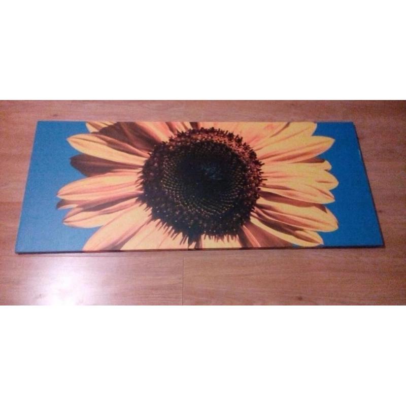 Sunflower Picture (121x50.5 cm)