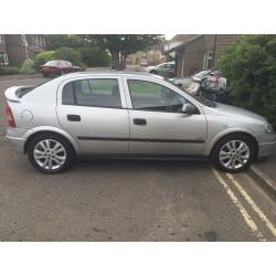 2002 Vauxhall Astra Hatchback SILVER 1.8i 16V SRi 5d 90K miles only