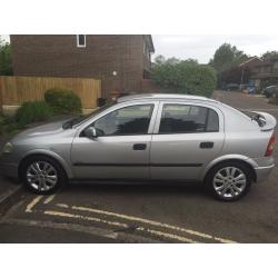 2002 Vauxhall Astra Hatchback SILVER 1.8i 16V SRi 5d 90K miles only