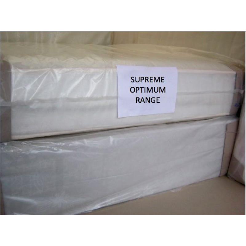 EXCLUSIVE SALE! Free Delivery! Brand New Looking! Double (Single + King Size) Bed & Economy Mattress