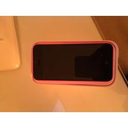 iPhone 5c 16gb in pink in mint condition