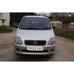 2005 Suzuki Wagon R+ 1.3 GL -silver -5dr - NEW MOT,. 2 owners