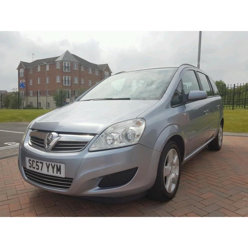 2008 VAUXHALL ZAFIRA 1.6 EXCLUSIVE