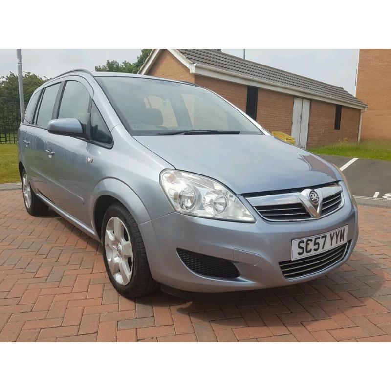 2008 VAUXHALL ZAFIRA 1.6 EXCLUSIVE