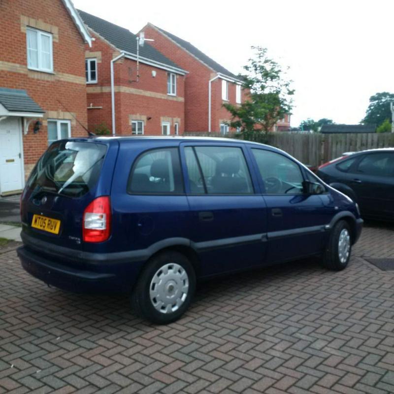 VAUXHALL ZAFIRA 1.6, MOT 12 MONTHS, LOW MILEAGE, SERVICE HISTORY, TWO OWNER CAR