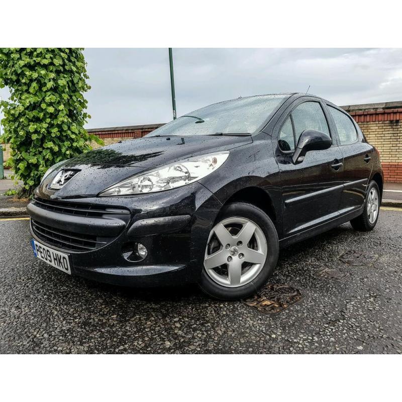 PEUGEOT 207 HDI 1.4 DIESEL (2009) ***5 DOORS - ONLY 50K MILES - FULL HISTORY/2 KEYS*** TAX/MOT