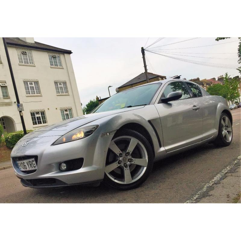 2006 Mazda RX-8 2.6 231PS / 228 BHP - POWER SUNROOF - YEARS MOT/ FSH. HPI CLEAR!!! BARGAIN...