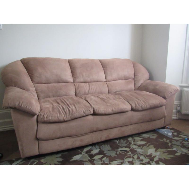 Sofa, Loveseat and Arm Chair - Three piece matching living room sofa set