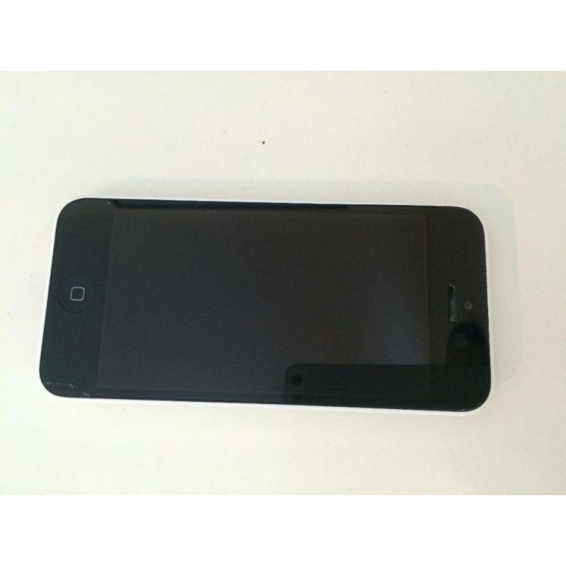 iPhone 5c, white unlocked, but screen black