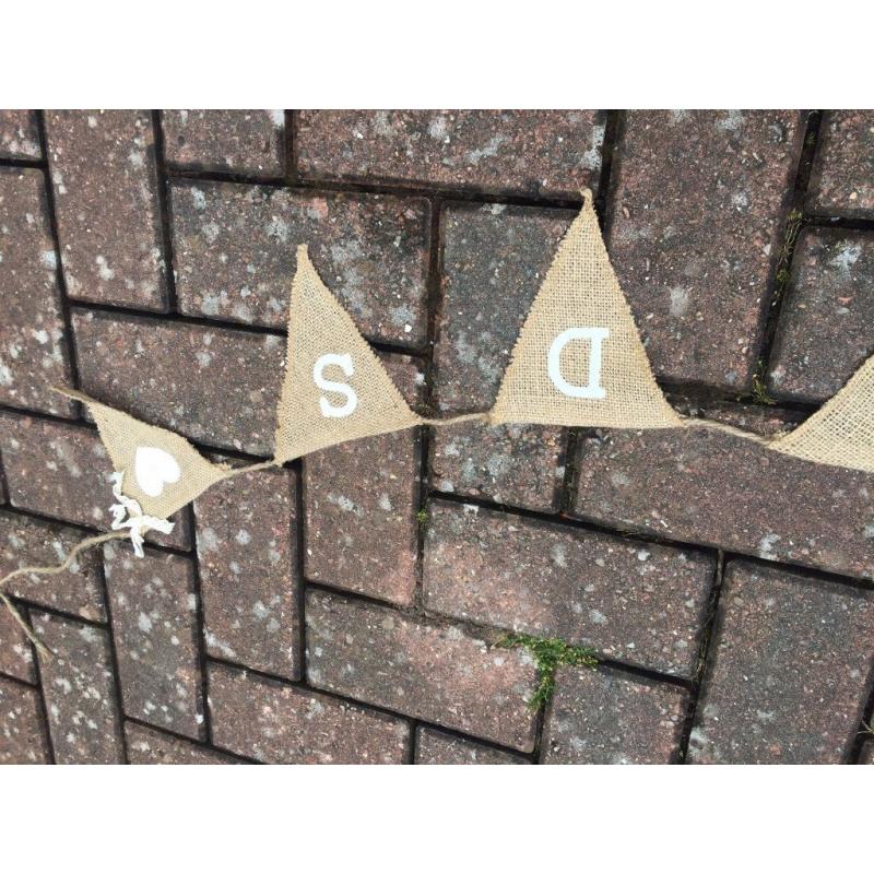 Wedding bunting