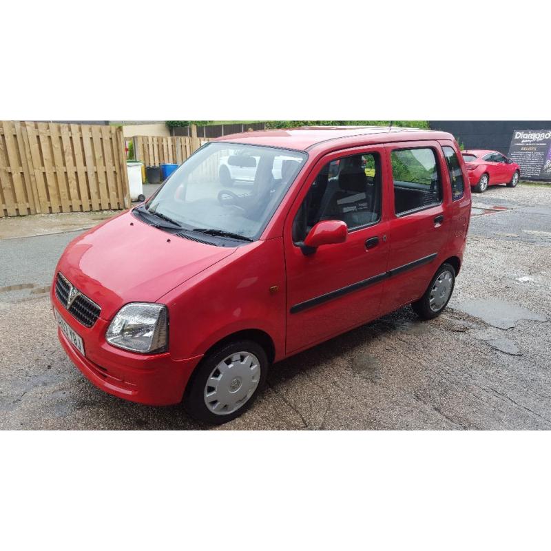 VAUXHALL AGILA 12 MONTHS MOT