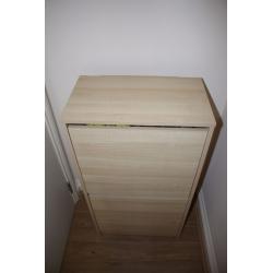 Shoe storage cabinet - oak effect